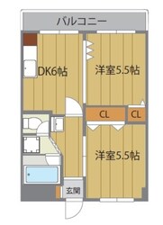 増田マンションの物件間取画像